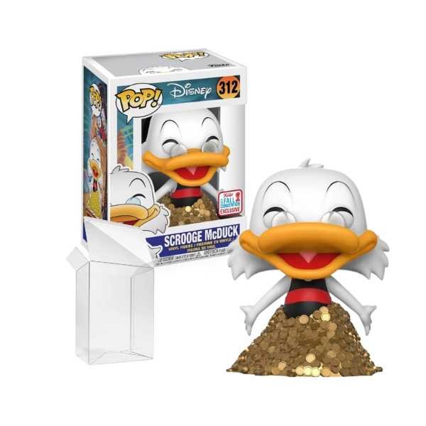 Funko Pop! Disney DuckTales - Scrooge McDuck (Swimming in Gold) #312 2017 Convention NYCC Shared Exclusive [7.510]