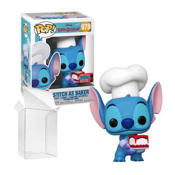 Funko Pop! Disney: Lilo & Stitch - Stitch as Baker #978 Fall Convention Exclusive