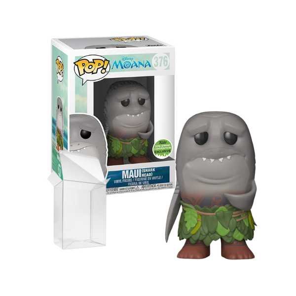 Funko Pop! Disney: Moana - Maui Shark Head #376 Shared Convention Exclusive [7.5/10]