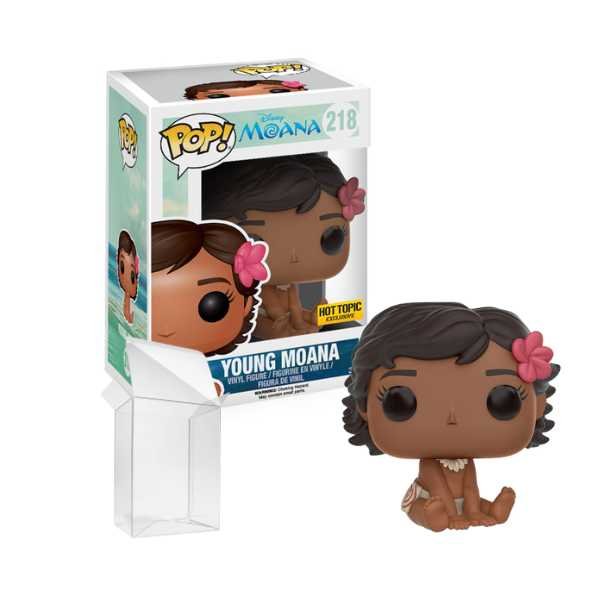 Funko Pop! Disney: Moana - Young Moana (Sitting) #218 Hot Topic Exclusive [7.5/10]