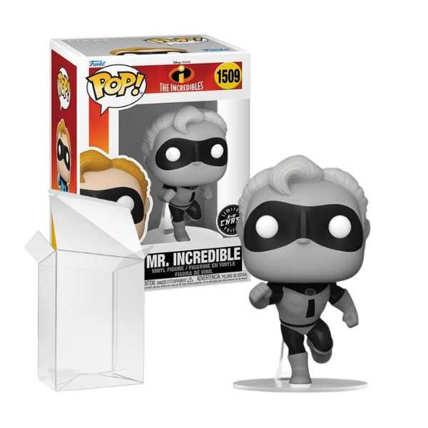 Funko Pop! Disney Pixar_ The Incredibles - MR. Incredible #1509 Black white CHASE