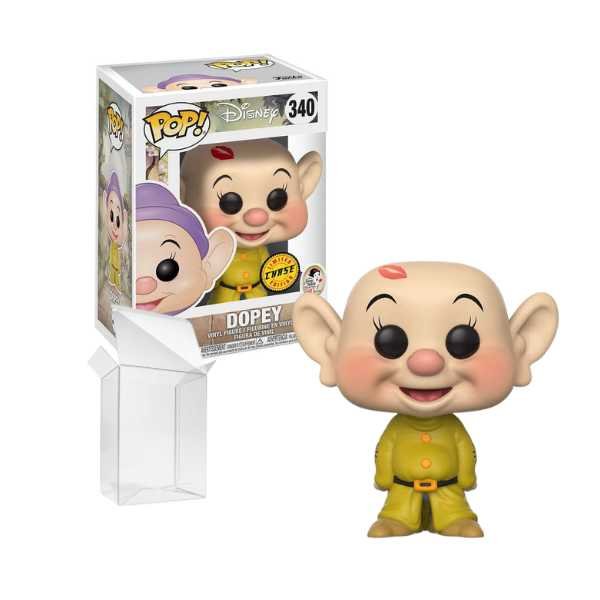 Funko Pop! Disney: Snow White and the Seven Dwarfs - Dopey (Without Hat | With Kisses) #340 Chase [7.5/10]