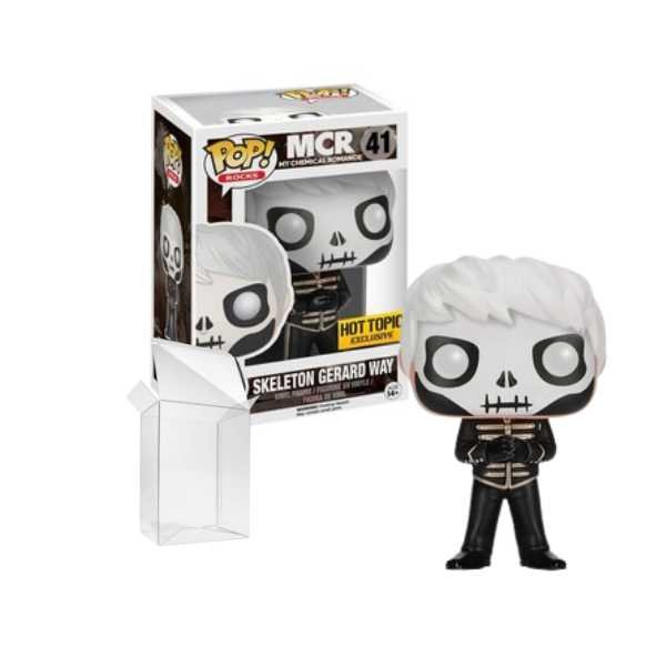 Funko Pop! ROCKS: MCR (My Chemical Romance) Skeleton Gerard Way #41 Hot Topic Exclusive [7.5/10]