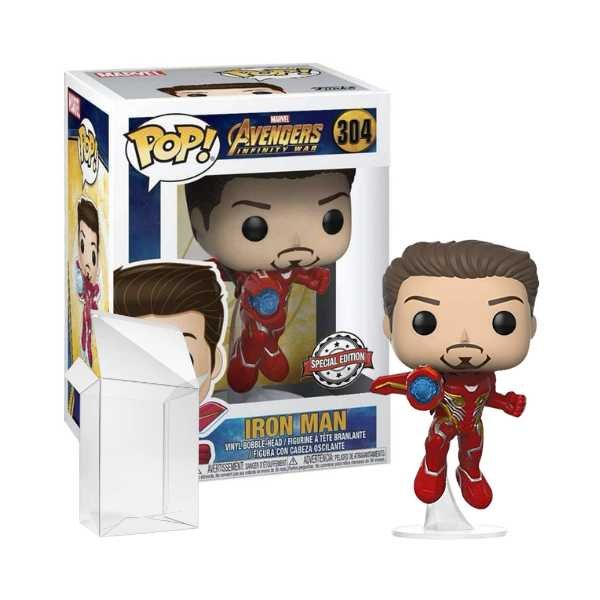 Funko Pop! Marvel: Avengers Infinity War - Iron Man #304 Special Edition Exclusive [Box conditie 7.5/10]