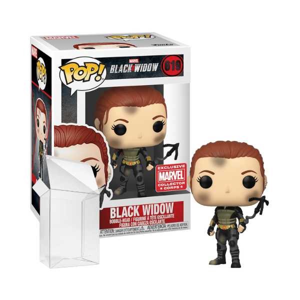 Funko Pop! Marvel: Black Widow #619 Marvel Collector Corps Exclusive [Box conditie 7.5/10]