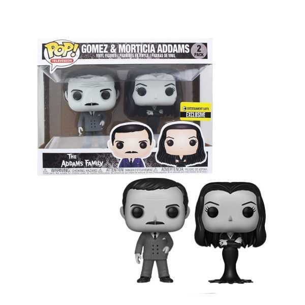 Funko Pop! Movies: The Addams Family - Gomez & Morticia 2-Pack Entertainment Earth Exclusive [7.5/10]