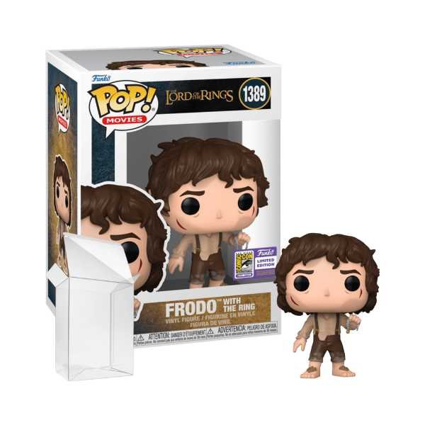 Funko Pop! Movies: The Lord of the Rings - Frodo with Ring #1389 SDCC Official Sticker [7.5/10]