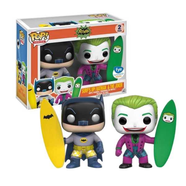 Funko Pop! Television: Batman - Batman & Joker Surfs Up 2-Pack #11983 FYE Exclusive [7.5/10]