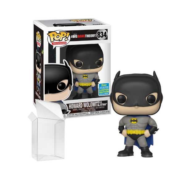 Funko Pop! Television: The Big Bang Theory - Howard Wolowitz (as Batman) #834 2019 Summer Convention Exclusive [7.5/10]