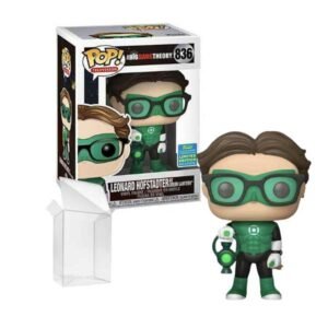 Funko Pop! Television: The Big Bang Theory - Leonard Hofstadter (as Green Lantern) #836 2019 Summer Convention Exclusive [7.5/10]