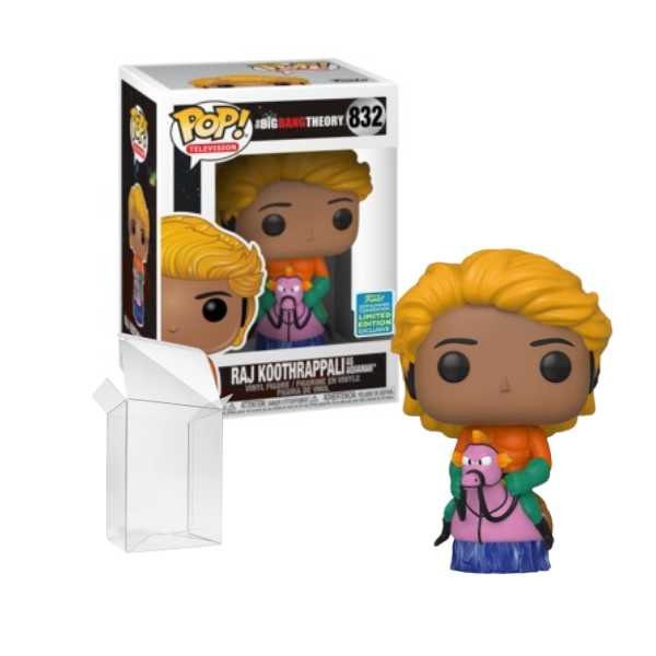 Funko Pop! Television: The Big Bang Theory - Raj Koothrappali as Aquaman #832 2019 Summer Convention Exclusive [7.5/10]