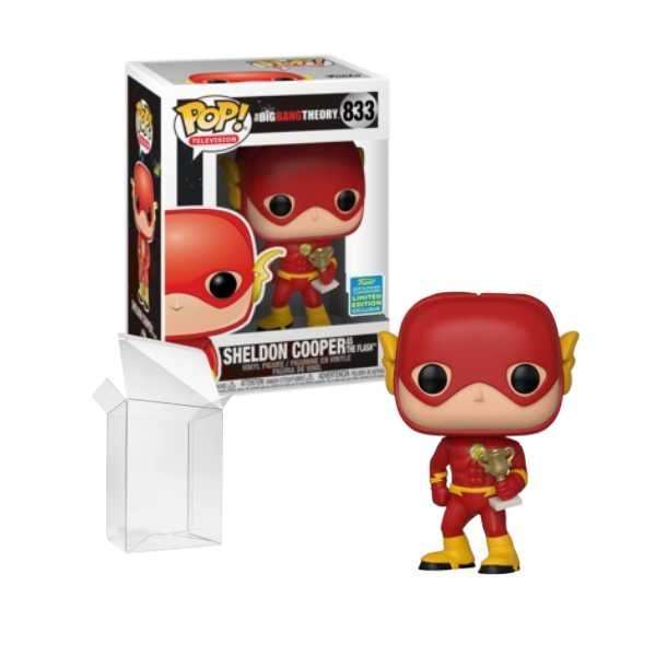 Funko Pop! Television: The Big Bang Theory - Sheldon Cooper (as The Flash) #833 2019 Summer Convention Exclusive [7.5/10]