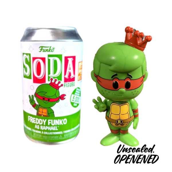 Funko Soda! Funko - Freddy Funko as Raphael Unsealed Openened