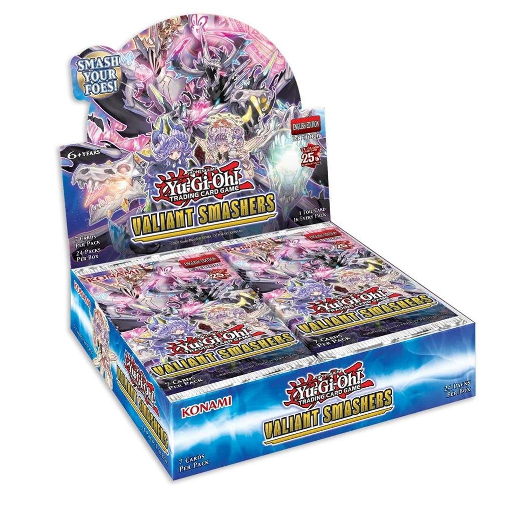 Yu-Gi-Oh! Valiant Smashers Booster Trading cards - English Edition Booster Display (24 Packs)