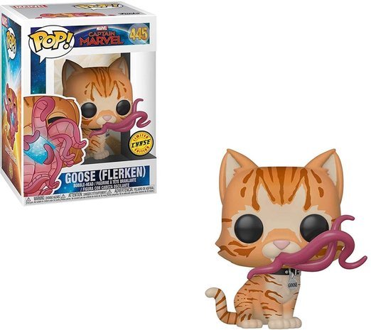 Funko Pop! Marvel: Captain Marvel - Goose The Cat (Flerken) [Limited Chase] [7/10]