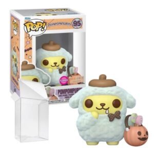 Funko Pop! Hello Kitty: Pompompurin Trick or Treat #95 Box lunch Flocked Exclusive