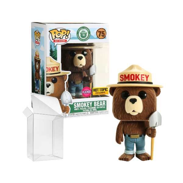 Funko Pop! Ad Icons Smokey the Bear Flocked Hot Topic Exclusive #75