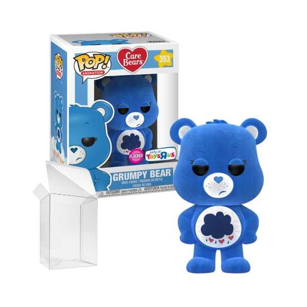 Funko Pop! Animation: Care Bears - Good Luck Bear #353 Flocked BoxLunch Exclusive [7.5/10]