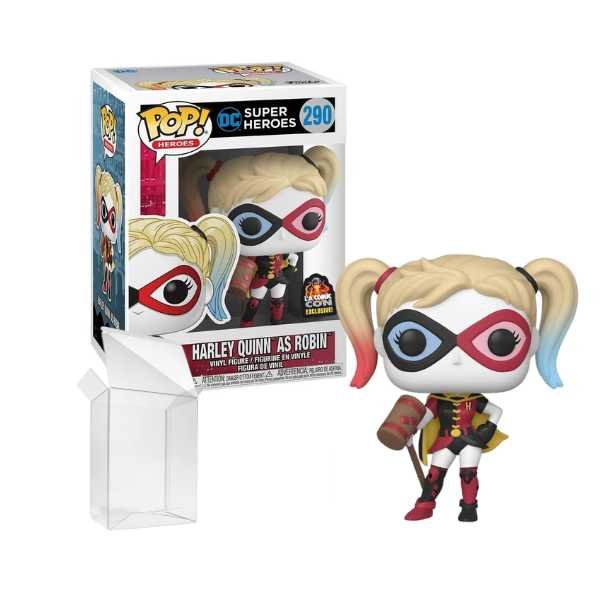 Funko Pop! DC Comics Harley Quinn as Robin #290 LA Comic Con Exclusive [7.510]