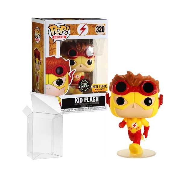 Funko Pop! DC Comics: Kid Flash (Young Justice) #320 Hot Topic Exclusive GLOW CHASE