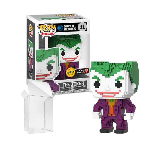 Funko Pop! DC Comics The Joker 8-Bit (Metallic) CHASE #11 [7.510]