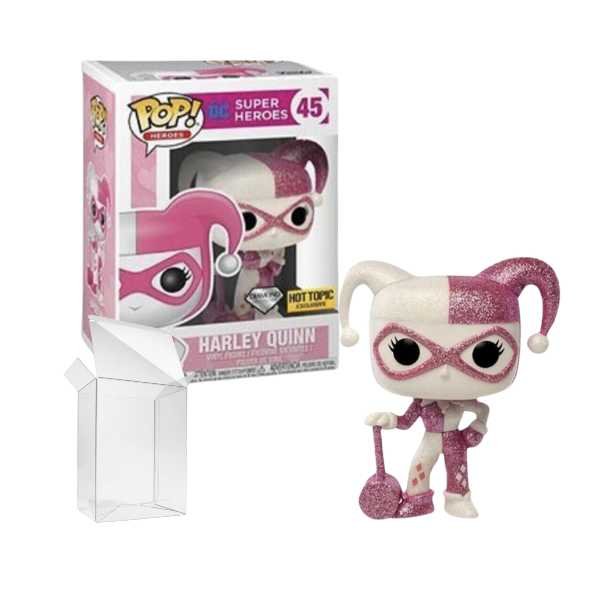 Funko Pop! Dc Comics Harley Quinn #45 (Diamond) (Hot topic)