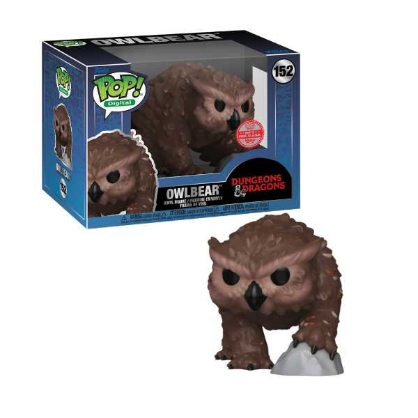 Funko Pop! Digital: Dungeons & Dragons: Owlbear #152 NFT Legendary Exclusive [7.5/10]