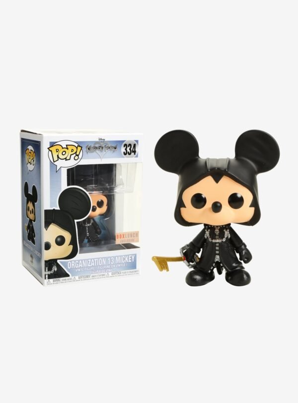 Funko Pop! Disney: Kingdom Hearts - Organization 13 Mickey #334 Box Lunch Exclusive