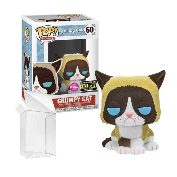 Funko Pop! Grumpy Cat (Flocked) #60 EE Exclusive