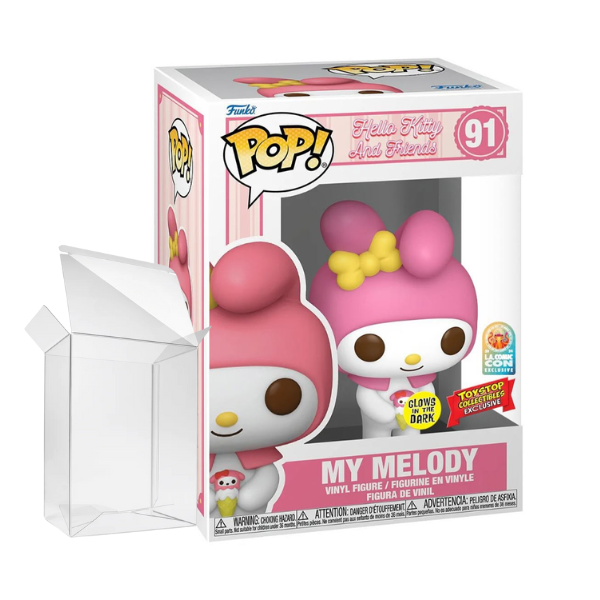 Funko Pop! Hello Kitty and Friends: My Melody #91 ToyStop Collectibles Exclusive Glows in the Dark