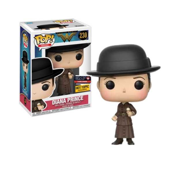 Funko Pop! Heroes: Wonder Woman - Diana Prince #230 Hot topic EMP Exclusive [7.5/10]