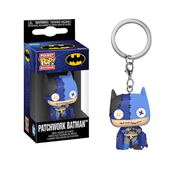 Funko Pop! Keychain: Patchwork Batman