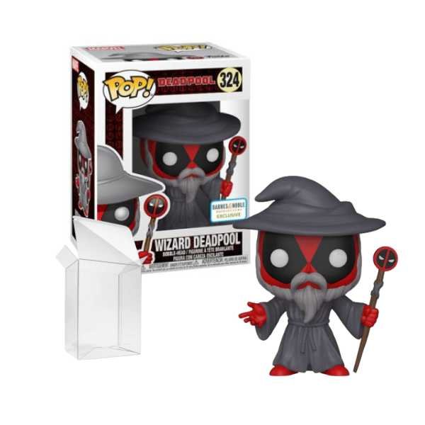 Funko Pop! Marvel: Deadpool - Wizard Deadpool #324 Barnes & Noble Exclusive [7.5/10]