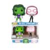 Funko Pop! Marvel: She-Hulk & Spider-Gwen 2-Pack Barnes & Noble Exclusive [7.5/10]