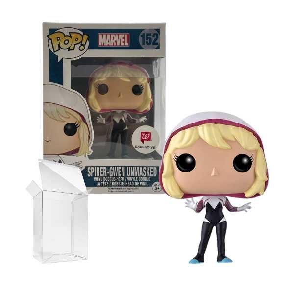 Funko Pop! Marvel Spider-Gwen Stacy #152 Unmasked Walgreens Exclusive [7.510]