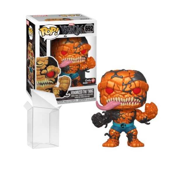 Funko Pop! Marvel Venomized The Thing #692 GameStop [Metallic] Exclusive [7.510]