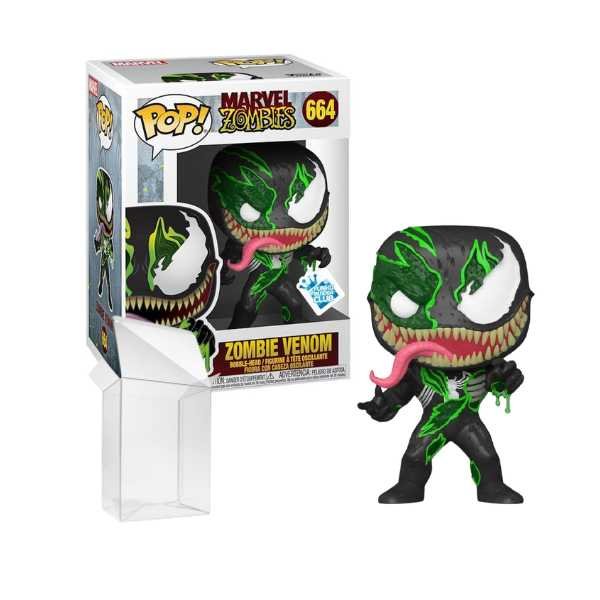 Funko Pop! Marvel: Zombie Venom #664 Funko Insider Club Exclusive [7.5/10]