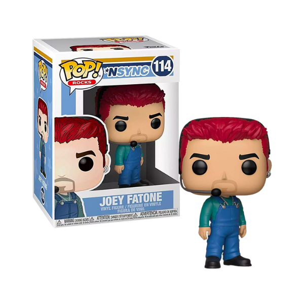 Funko Pop! ROCKS_ Nsync - Joey Fatone #114 [7.5_10]