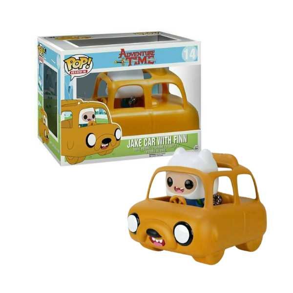 Funko Pop! Rides: Adventure Time - Finn the Human with Jake Car #14 [7.5/10]