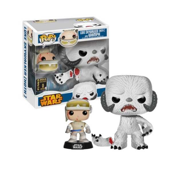 Funko Pop! Star Wars: Luke Skywalker (Hoth) and Wampa - 2014 Convention Exclusive [7.5/10]