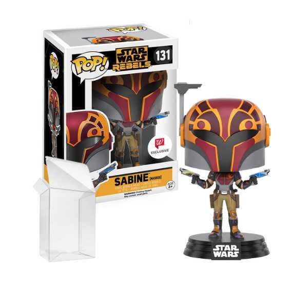 Funko Pop! Star Wars: Sabine [Masked] #131 Walgreens Exclusive [7.5/10]