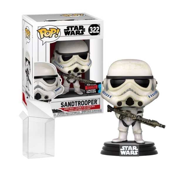 Funko Pop! Star Wars Sandtrooper #322 Fall Convention Shared Exclusive [7.510]