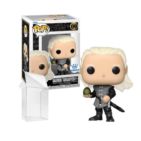 Funko Pop! Television Game of Thrones - Daemon Targaryen with Dragon Egg #09 Funko Shop Exclusive [7.510]