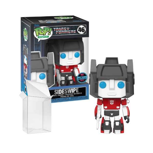 Funko Pop! Transformers: Sideswipe (NFT Legendary) #46 Exclusive NFT LE1550 [7.5/10]