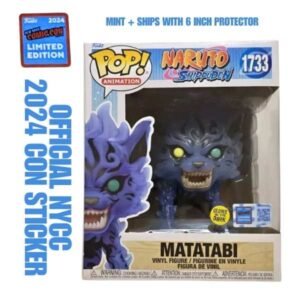 Funko Pop! Animation: Naruto - Matatabi #1733 GITD NYCC 2024 OFFICIAL CON Exclusive