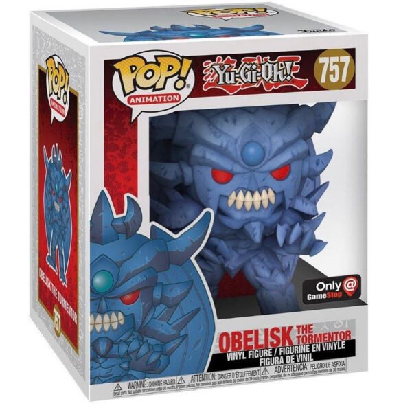 Funko Pop! Animation: Yu-Gi-Oh - Obelisk the Tormentor #757 Gamestop Exclusive