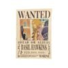 One Piece Wanted Dead or Alive Bounty Poster [21 x 29,7 cm] A4 - ''Basil Hawkins''