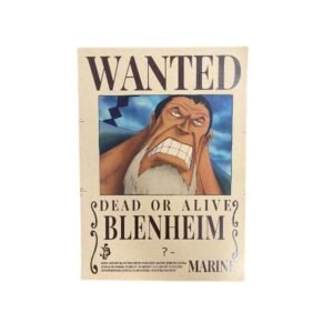 One Piece Wanted Dead or Alive Bounty Poster [21 x 29,7 cm] A4 - ''Blenheim''