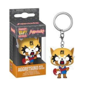 Funko Pocket Pop! Animation: Aggretsuko - Aggretsuko With Guitar Keychain