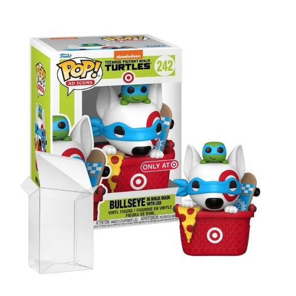 Funko Pop! Ad Icons: Teenage Mutant Ninja Turtles - Bullseye in Ninja Mask with Leo #242 Target Exclusive